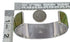 Southwestern Silver Turquoise Well-Built Cuff Bracelet CX49895