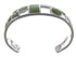 Sterling Silver Turquoise Inlay Southwest Cuff Bracelet CX49908