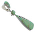 Turquoise Inlay Authentic Sterling Silver Pendant AX50355