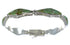 Turquoise Inlay Sterling Silver Southwest Link Bracelet CX50368