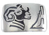 Native American George Phillips Silver Ram Belt Buckle EX50316