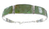 Turquoise Inlay Southwest Sterling Silver Link Bracelet CX51170
