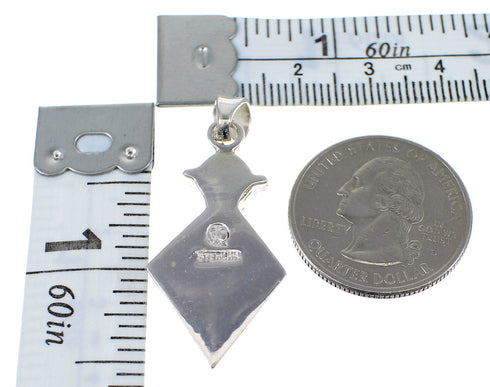 Multicolor Authentic Sterling Silver Slide Pendant AX51277