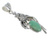 Turquoise Sterling Silver Southwest Flower Pendant AX51550