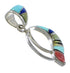 Multicolor And Sterling Silver Slide Pendant AX51885