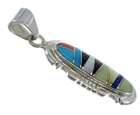 Authentic Sterling Silver Multicolor Pendant YX51614