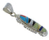 Authentic Sterling Silver Multicolor Pendant YX51614