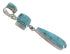 Southwest Turquiose Inlay Sterling Silver Pendant YX51714