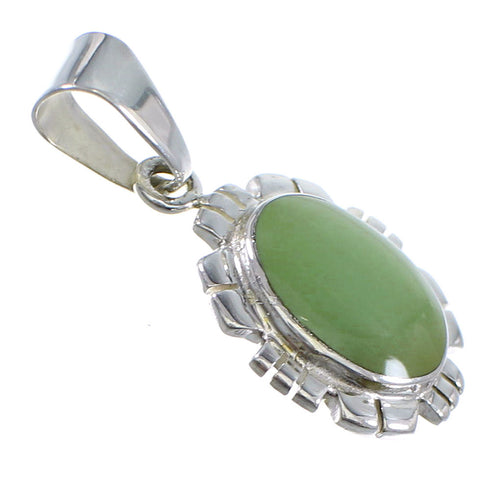Turquoise Sterling Silver Pendant YX52420