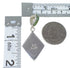 Sterling Silver Turquoise Inlay Pendant YX52556