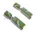 Genuine Sterling Silver Turquoise And Opal Earrings EX54024