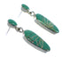 Sterling Silver Turquoise Inlay Earrings YX53172
