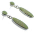 Sterling Silver Turquoise Inlay Post Dangle Earrings YX53250