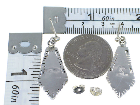 Sterling Silver Opal And Turquoise Earrings RX55317