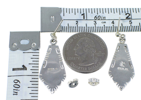 Authentic Sterling Silver Opal Turquoise Earrings RX55319