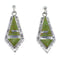 Turquoise Sterling Silver Earrings RX55334