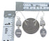 Turquoise Sterling Silver Hook Dangle Southwestern Earrings YX52597