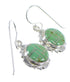 Turquoise Sterling Silver Southwest Hook Earrings YX52615