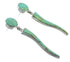 Southwestern Turquoise Sterling Silver Earrings YX53077