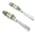 Turquoise Opal Sterling Silver Post Dangle Earrings YX52804