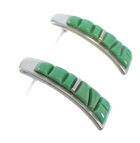 Turquoise Genuine Sterling Silver Earrings YX52911