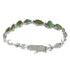 Turquoise Silver Jewelry Link Bracelet AX54091