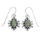 Sterling Silver Turquoise Hook Earrings RX55270