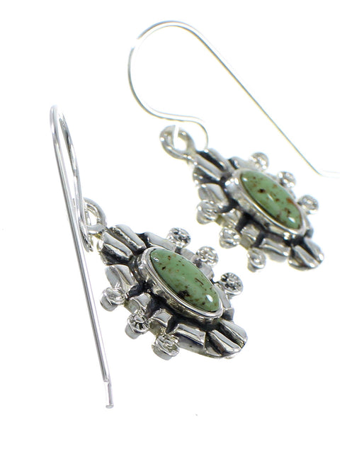 Sterling Silver Turquoise Hook Earrings RX55270