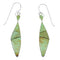 Sterling Silver Southwest Turquoise Hook Dangle Earrings RX55722