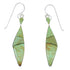 Sterling Silver Southwest Turquoise Hook Dangle Earrings RX55722