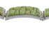 Turquoise And Silver Southwest Link Bracelet AX54456
