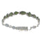 Turquoise Authentic Sterling Silver Link Bracelet AX54236
