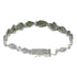 Turquoise Authentic Sterling Silver Link Bracelet AX54236