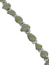 Turquoise Authentic Sterling Silver Link Bracelet AX54236