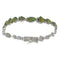 Southwestern Turquoise Sterling Silver Link Bracelet AX54247