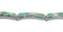 Turquoise And Opal Sterling Silver Jewelry Link Bracelet AX54345
