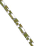 Authentic Sterling Silver Turquoise Link Bracelet AX54354