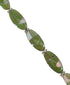 Turquoise And Opal Sterling Silver Jewelry Link Bracelet AX54565