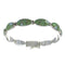 Opal And Turquoise Silver Jewelry Link Bracelet AX54574