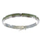 Silver Southwest Turquoise Inlay Link Bracelet AX55064