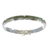 Silver Southwest Turquoise Inlay Link Bracelet AX55064