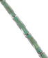 Sterling Silver Southwest Turquoise Inlay Link Bracelet AX55066