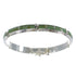 Turquoise And Opal Southwestern Silver Jewelry Link Bracelet AX55089