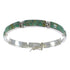 Turquoise Sterling Silver Jewelry Link Bracelet AX55188