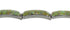 Turquoise Southwest Sterling Silver Link Bracelet AX55189