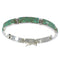 Southwestern Turquoise Authentic Sterling Silver Link Bracelet AX55248