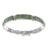 Turquoise And Opal Sterling Silver Jewelry Link Bracelet AX55290