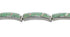 Southwestern Turquoise And Opal Silver Link Bracelet AX55294