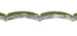 Southwestern Turquoise Sterling Silver Link Bracelet AX54760