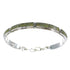 Silver Southwestern Turquoise Inlay Link Bracelet AX54765